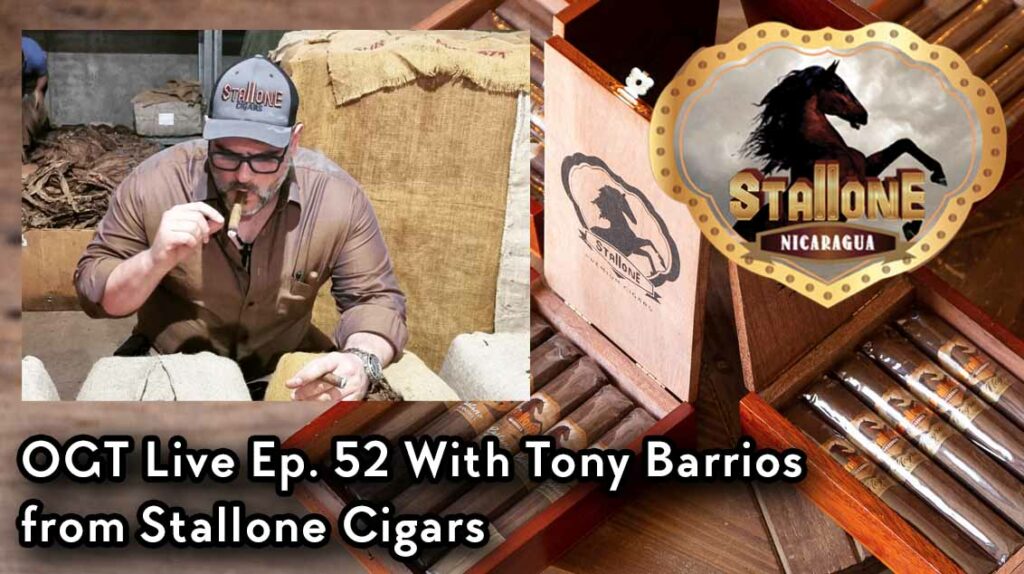 Tony Barrios Stallone Oak Glen Tobacconist