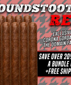 OGT Exclusive Domain Factory Hounds Tooth RED Corona Gorda (5 7/2x46)