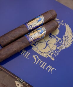 Alternative view of Paul Stulac Blue Lightning Sky Robusto (5x54)