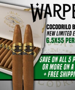 Warped Isla del Cocodrilo Blanco Perfecto (6.5x55)