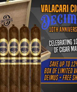 Alternative view of Valacari Decimus 10th Anniversary Limited Edition Toro (6x52)