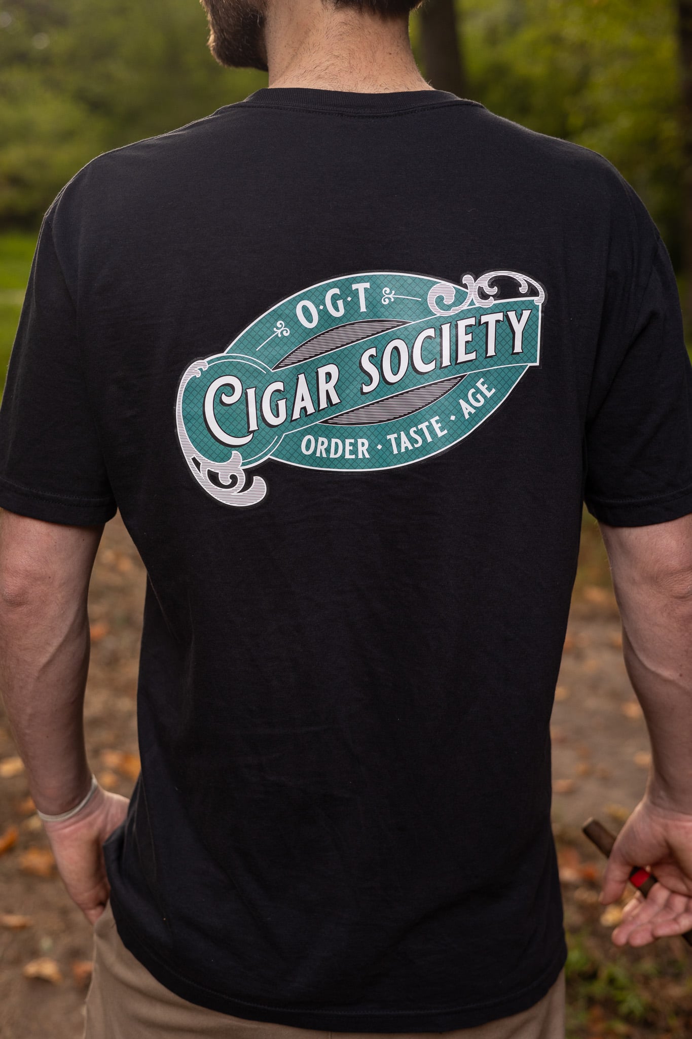 OGT Cigar Society Black T-Shirt - Image 3