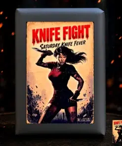 Alternative view of Ezra Zion Knife Fight: Saturday Knife Fever Toro Box Press (5.75x54)
